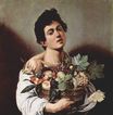 Caravaggio - Boy with a Basket of Fruit 1593