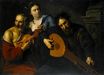 Follower of Michelangelo Merisi called Caravaggio - A musical group. A concert 1615-1625