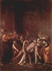 Caravaggio - Resurrection of Lazarus 1608-1609
