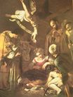 Caravaggio - Nativity with St. Francis and St. Lawrence 1609