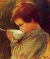 Mary Cassatt - Child Drinking Milk 1868