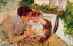 Mary Cassatt - Susan Comforting the Baby (no.2) 1881
