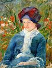 Mary Cassatt - Susan seated in Garden 1882-1883