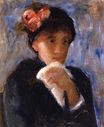 Mary Cassatt - Woman with Handkerchief 1887