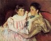 Mary Cassatt - Portrait of Mrs Havemeyer and Her Daughter Electra 1895