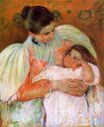 Mary Cassatt - Nurse and Child 1896-1897