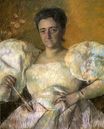 Mary Cassatt - Portrait of Mrs. H. O. Hevemeyer 1896
