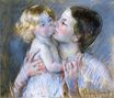 Mary Cassatt - A Kiss for Baby Anne (no. 3) 1897
