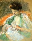 Mary Cassatt - Mother Rose Nursing Her Child 1900