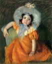 Mary Cassatt - Child In Orange Dress 1902