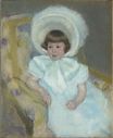 Mary Cassatt - Portrait of Louise Aurora child Villeboeuf 1902