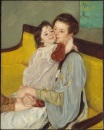 Mary Cassatt - Caresse Maternelle 1902