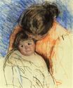 Mary Cassatt - Sketch of Mother Looking down at Thomas 1905-1915