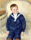 Mary Cassatt - Portrait of Master St. Pierre as a Young Boy 1906