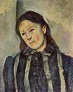 Madame Cezanne with unbound hair 1890-1892