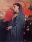 Edgar Degas - Young Woman with Ibis 1861
