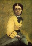 Edgar Degas - Portrait of Princess Pauline de Metternich 1860