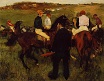 Edgar Degas - Out of the Paddock 1868-1872