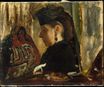 Edgar Degas - Mademoiselle Marie Dihau 1868