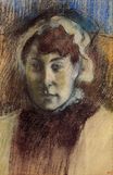 Edgar Degas - Portrait of Madame Ernest May 1882