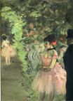 Edgar Degas - Dancers Backstage 1883
