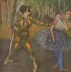 Edgar Degas - Harlequin and Colombina 1886