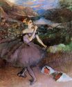 Edgar Degas - Dancer with Bouquets 1893