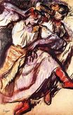 Edgar Degas - Two Russian Dancers 1895