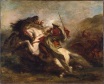 Collision of Moorish Horsemen 1843-1844