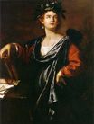 Artemisia Gentileschi - Clio, the Muse of History 1632
