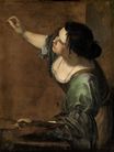 Artemisia Gentileschi - Self-portrait as the Allegory of Painting 1639