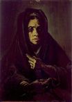 Woman with a Mourning Shaw 1885