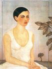 Frida Kahlo - Portrait of Cristina My Sister 1928