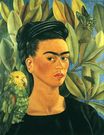 Frida Kahlo - Self-Portrait with Bonito 1941