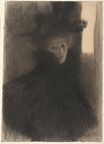 Lady with Cape and Hat 1897-1898