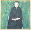 Portrait of Barbara Floge. Mother of Emilie Floge 1915