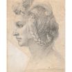 Michelangelo - Ideal head of a woman 1525