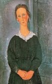 Amedeo Modigliani - The Servant Girl 1918