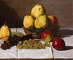 Claude Monet - Still Life with Pears and Grapes 1867
