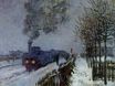 Claude Monet - Train in the Snow or The Locomotive 1875
