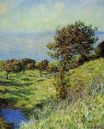 Claude Monet - Cliffs of Varengeville, Gust of Wind 1881