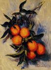Claude Monet - Branch of Orange Bearing Fruit 1884