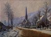 Claude Monet - Church at Jeufosse, Snowy Weather 1893