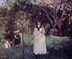 Berthe Morisot - Chasing Butterflies 1874