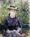 Berthe Morisot - Portrait of Paule Gobillard 1884