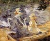 Berthe Morisot - On the Lake in the Bois de Boulogne 1884