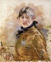 Berthe Morisot - Self Portrait 1885