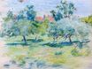 Berthe Morisot - Orchard in Jersey 1886