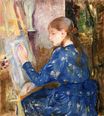 Berthe Morisot - Young Girl Drawing 1891