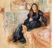 Berthe Morisot - Julie Manet and Her Greyhound, Laertes 1893